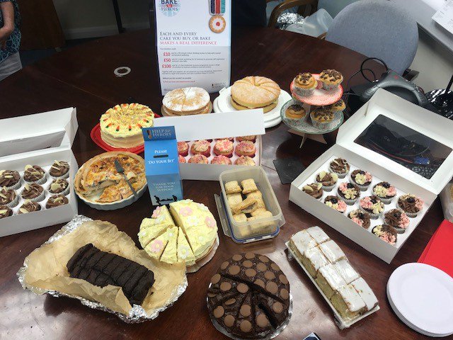 Bridges is baking for Britain! Our bakers have been hard at work to Bake for Heros! This is our small part of helping to raise money to empower Veterans and their families to reach their potential. #BakeforHeros #HelpforHeros