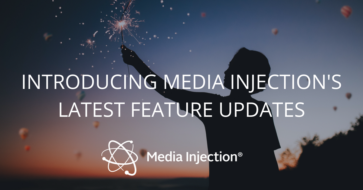 The team at Media Injection has announced some exciting feature updates to our system! Find out what they are here! mi8.ly/ohqh5a