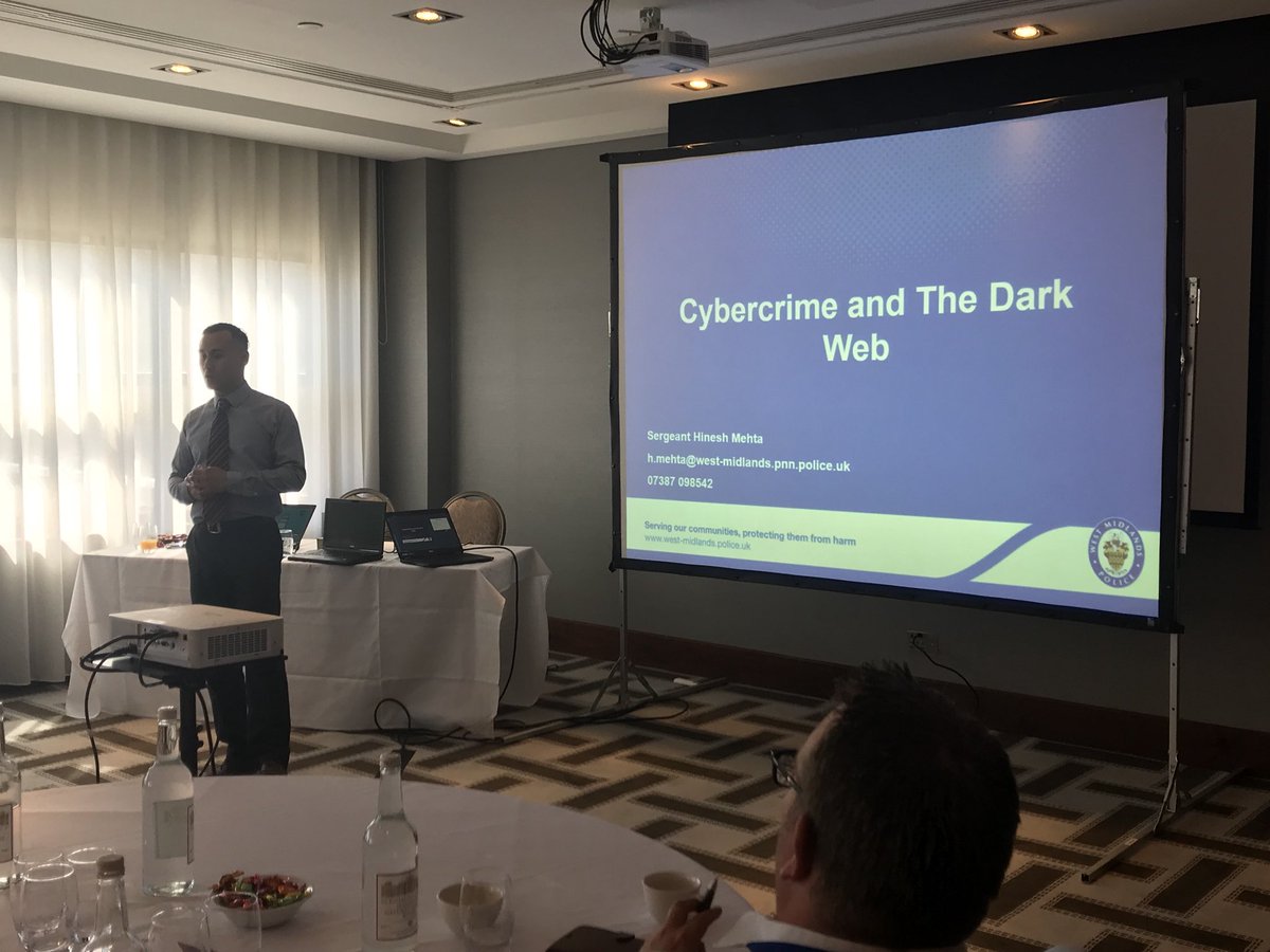 MKJonesIT's tweet photo. Delighted to be welcoming Sgt Hinesh Mehta from @WMPolice to finish off our breakfast event we are delivering with @ilicommTech on  #cybersecurity #riskmanagement #cybercrime #infosec https://t.co/1TKyfAM1tG