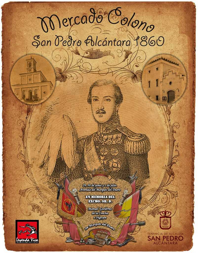 TenenciaSPA's tweet photo. MERCADO COLONO del 29 de junio al 1 de julio en la Avda. Marqués del Duero, en homenaje al #MarquésdelDuero. 

#DisfrutaSanPedro #MercadoColono #Fiestas #Turismo https://t.co/0bj54iuPkT