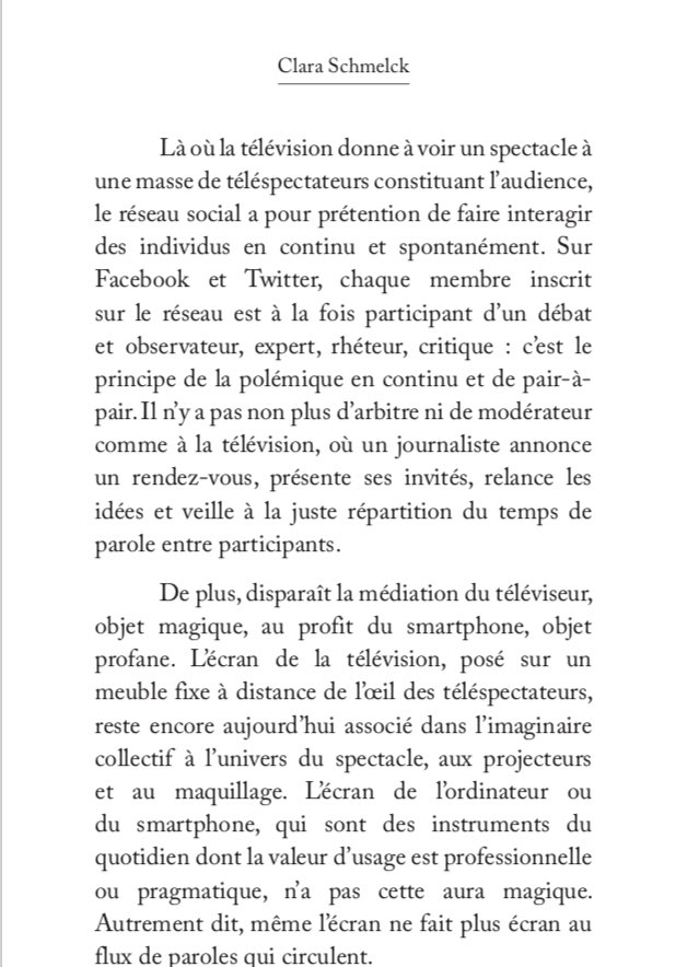 ClaraSchmelck's tweet image. Un clash sur #Twitter, est-ce la transposition contemporaine d’un duel télévisé ? Dans @revueMediuM je scrute les écrans de la dispute. #socialmedias #TV #Trolls. 
En vente dans toutes les bonnes librairies.