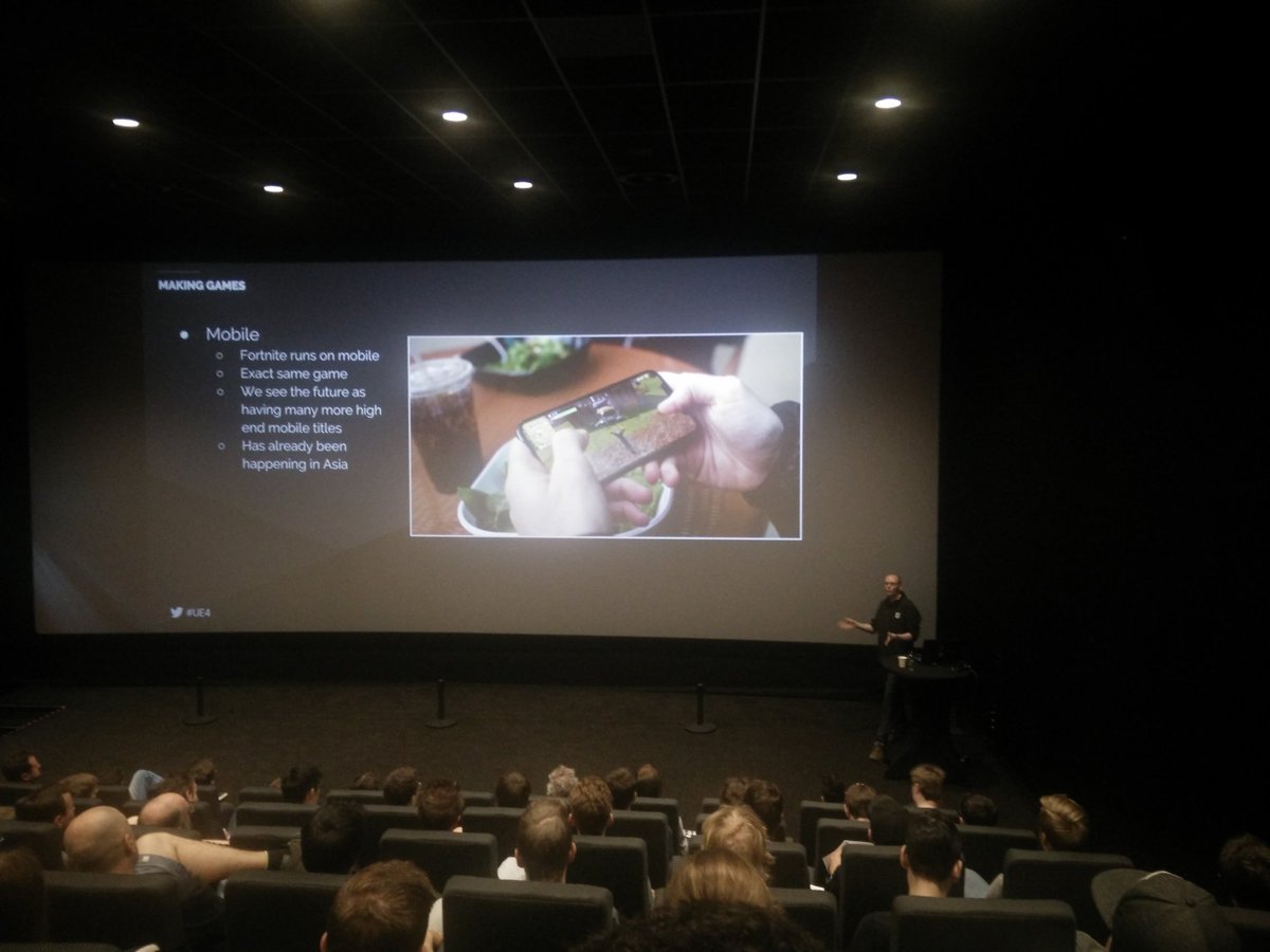Bart_Kamski's tweet image. Yes, #Fortnite runs on mobile. @Hourences at #indiego #ue4 #UnrealEngine  #gamedev #indiedev