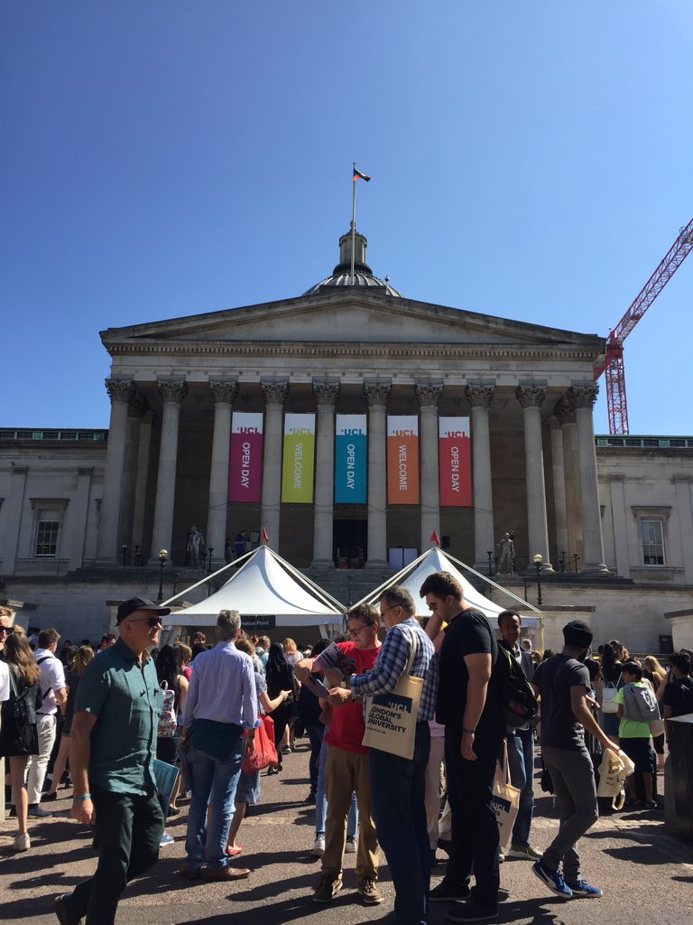 UCL Open Day tweet media