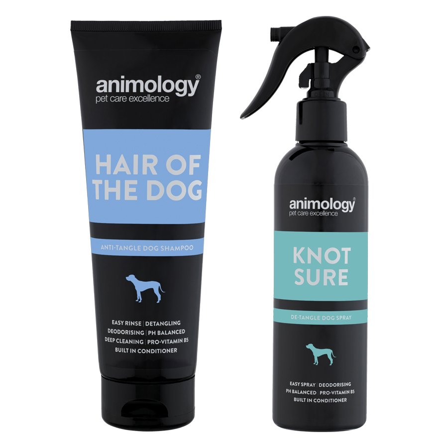 animology's tweet photo. It's #FreebieFriday time! Follow + RT for your chance to #win our Hair of the Dog shampoo and Knot Sure anti-tangle spray. UK only. Ends 02/07/18 at midday. Winner announced 02/07/18 #LoveAnimology https://t.co/bdFPETDTAl