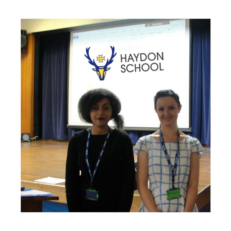 Haydon School (@haydonschool) on Twitter photo We are delighted to welcome back two of our <a href="/HaydonAlumni/">Haydon Alumni</a> to share their university experiences with our Year 12 students. #RoleModels #ShareExperience #HaydonAlumni We are delighted to welcome back two of our <a href="/HaydonAlumni/">Haydon Alumni</a> to share their university experiences with our Year 12 students. #RoleModels #ShareExperience #HaydonAlumni