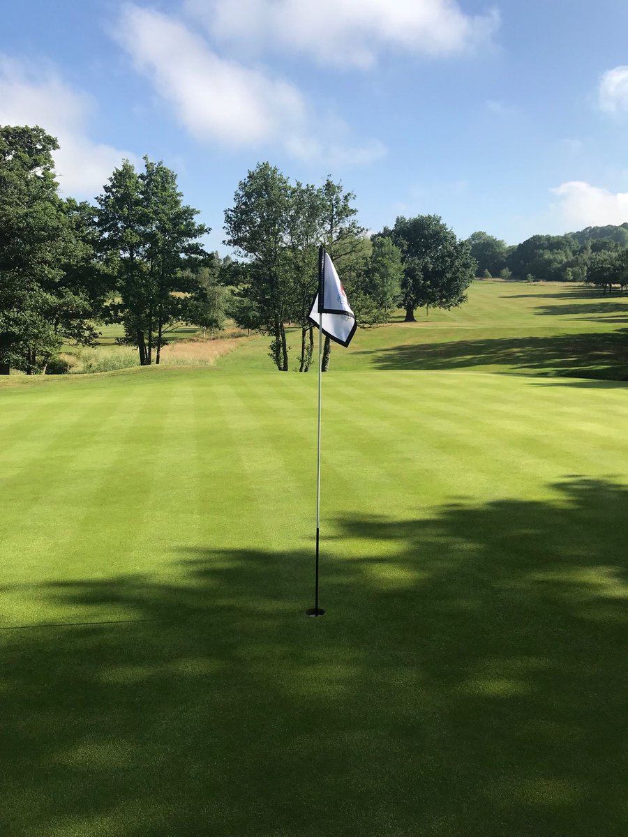 nickmiles1's tweet photo. Greens looking great leading up to Captain’s Day on Sunday ⁦@ChesterfieldGC⁩ https://t.co/xwuMGbPU3z