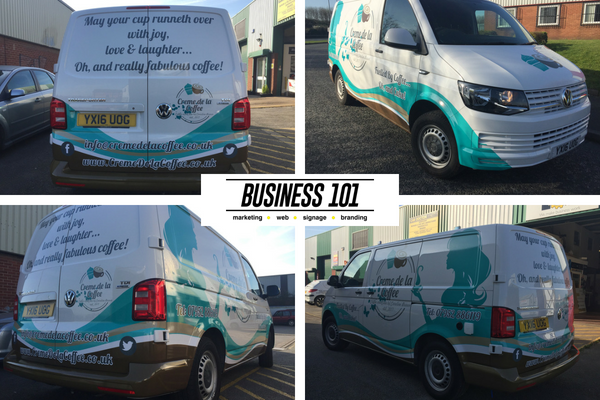 Business101Hull's tweet photo. #Throwback to when we completed this for @CremeCoffeeCake 🔥

If you want to spruce up your #Business vehicle, get in touch with our team by calling 01482 247101 📞 https://t.co/YiqRdqIqU5