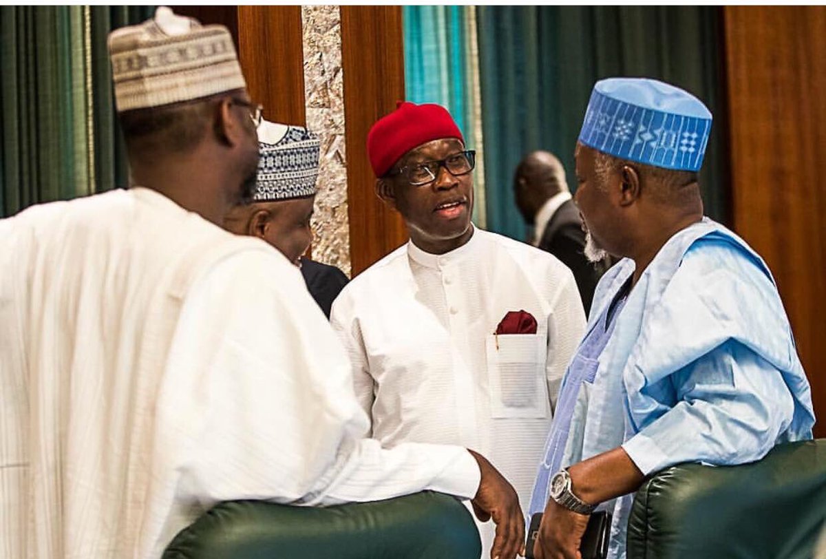 NgugiEvuti's tweet photo. Yesterday @GovNiger attended the National Economic Council (NEC) meeting which was presided over by Vice President, Professor Yemi Osinbajo at the State House, Abuja. https://t.co/oOTRQah6I9