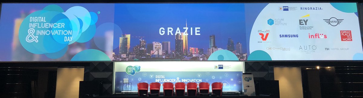 lavi_lorenzetti's tweet photo. #DIID18 è terminato e @AHK_Italien RINGRAZIA tutti i nostri partner che hanno reso possibile questo evento !! https://t.co/a4t8QGHHE0