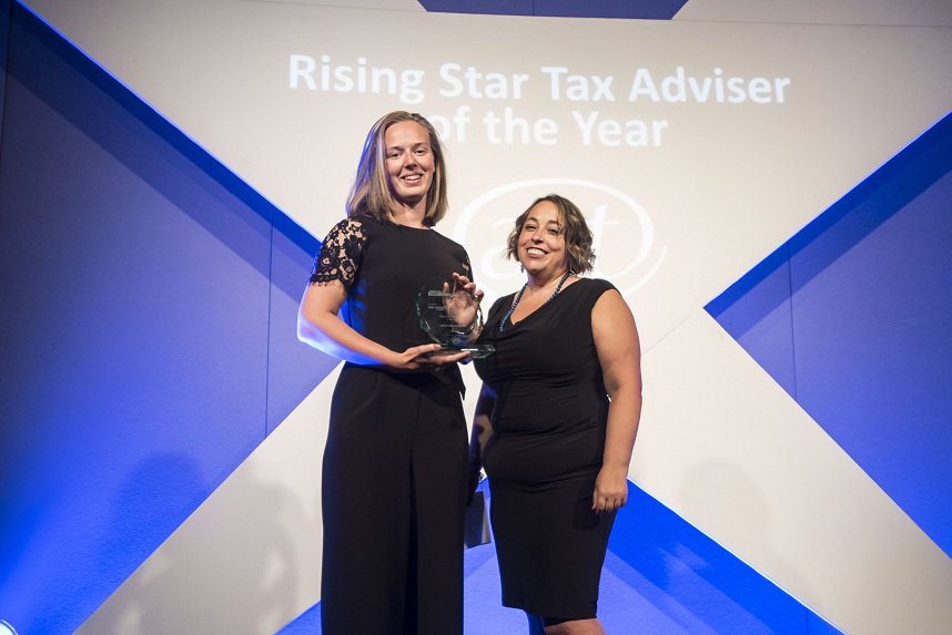 kirstyaturnbull's tweet photo. Congratulations to @Juliaxfox, who picked up Tax Adviser of the Year and Leah Kindleyside, who won Rising Star Tax Adviser of the Year at last night's NE Accountancy Awards! #DeloitteYNE @DeloitteUK #NEAA2018 @NEA_Awards https://t.co/vNY6IkPyWQ