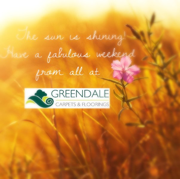 The sun is out and it's nearly the weekend!
Wishing you a lovely time in the sunshine ☀️
From all at <a href="/GreendaleCarpet/">Greendale Carpets</a> HQ
#FridayFeeling #sunshine #HappyDays #carpets #flooring #Members #Local #independent