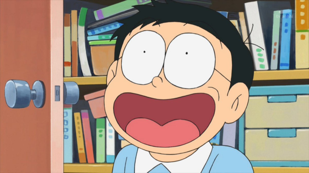 のび太くんの貴重な顔芸 #ドラえもん #doraemon