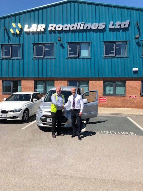 Many thanks L&amp;R Roadlines Ltd for the purchase of your Transit Connect, enjoy your van from all at M53 FORD