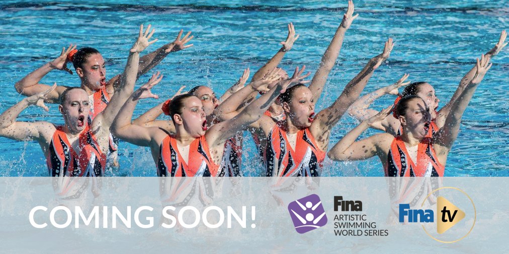 WorldAquatics's tweet photo. Tashkent 🇺🇿, Day 2. Are you ready for your daily ration of #ArtisticSwimming? Watch Highlight, Solo Technical, Team Free and Mixed Duet today on https://t.co/nzeAyslyoo. 🌏💦 #FINA #ASWS18
📺 https://t.co/Gk9PO52dc5 https://t.co/7V0ZayrWFf