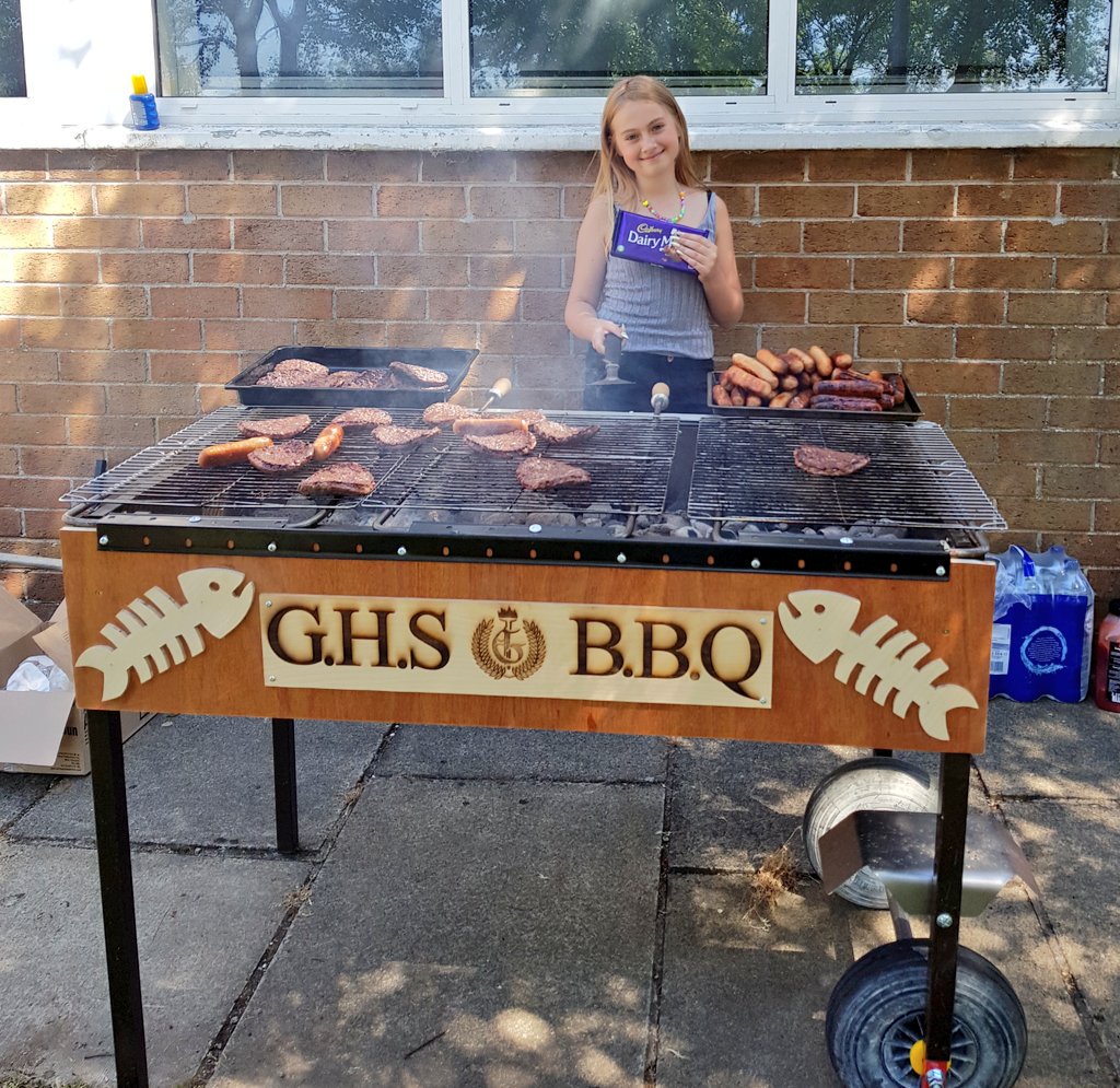 GHSTechDept's tweet photo. #WellDone to Lily from Year 8 who successfully picked the winning name for the @GlengormleyHS BBQ.
It is now called the #DaddyQ
#AspireToSucceed https://t.co/aKm3RfCHdw