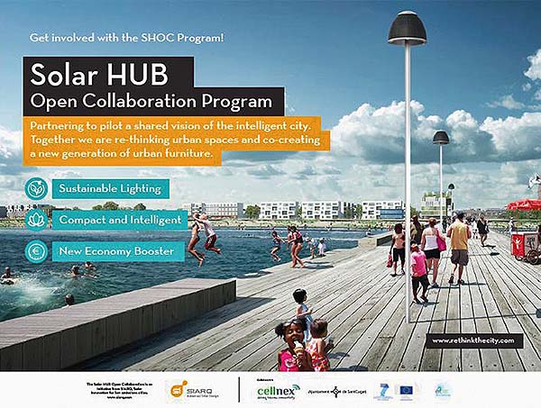 El #SOLARHUB de <a href="/SIARQDesign/">SIARQ</a> ilumina la sede de #CellnexTelecom en #Barcelona <a href="/acaviasca/">Alessandro Caviasca</a> Concepto de #iluminaciónurbana #solar y compacta capaz de albergar en su interior sensores y dispositivos útiles para las #SmartCities 
disenodelaciudad.es/?p=27197