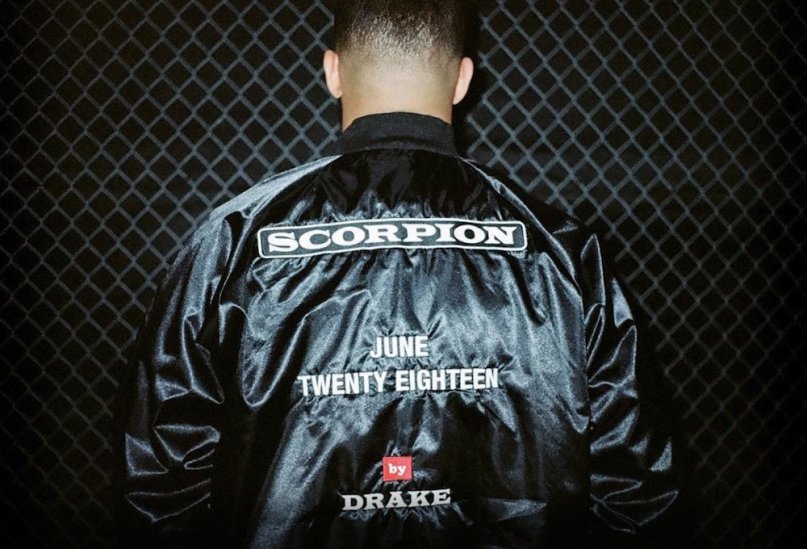 1da_ldn's tweet photo. #FollowFriday @Drake for his latest drop 'Scorpion.' He upped the hype by gifting his famous friends these 🔥 jackets. #BeRelevant https://t.co/TO7W4eRqNo