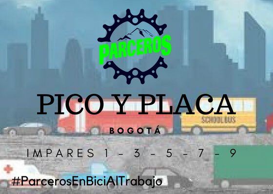 parcerosmtb's tweet photo. #FelizViernes último día de la semana! Preparados para nuestro #1mes #1Reto ❔
#ParcerosEnBiciAlTrabajo #AlTrabajoEnBici
#PicoyPlaca https://t.co/7pLybEA5t8