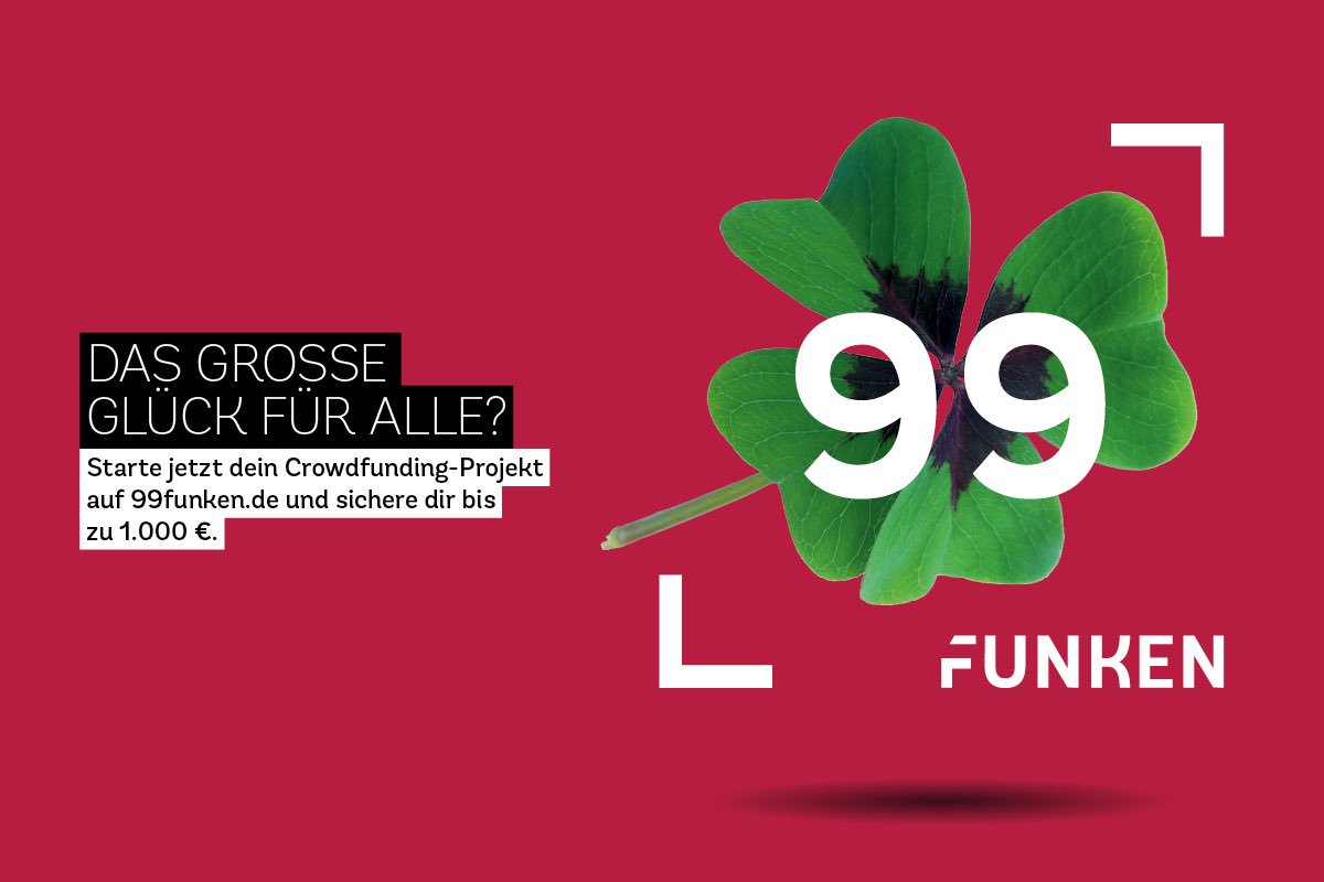 Im Juli könnt ihr für Euer #Crowdfunding-Projekt doppelt kassieren! Alle Infos im Blog auf 99funken.de 👉🏽bit.ly/2lG1vEZ