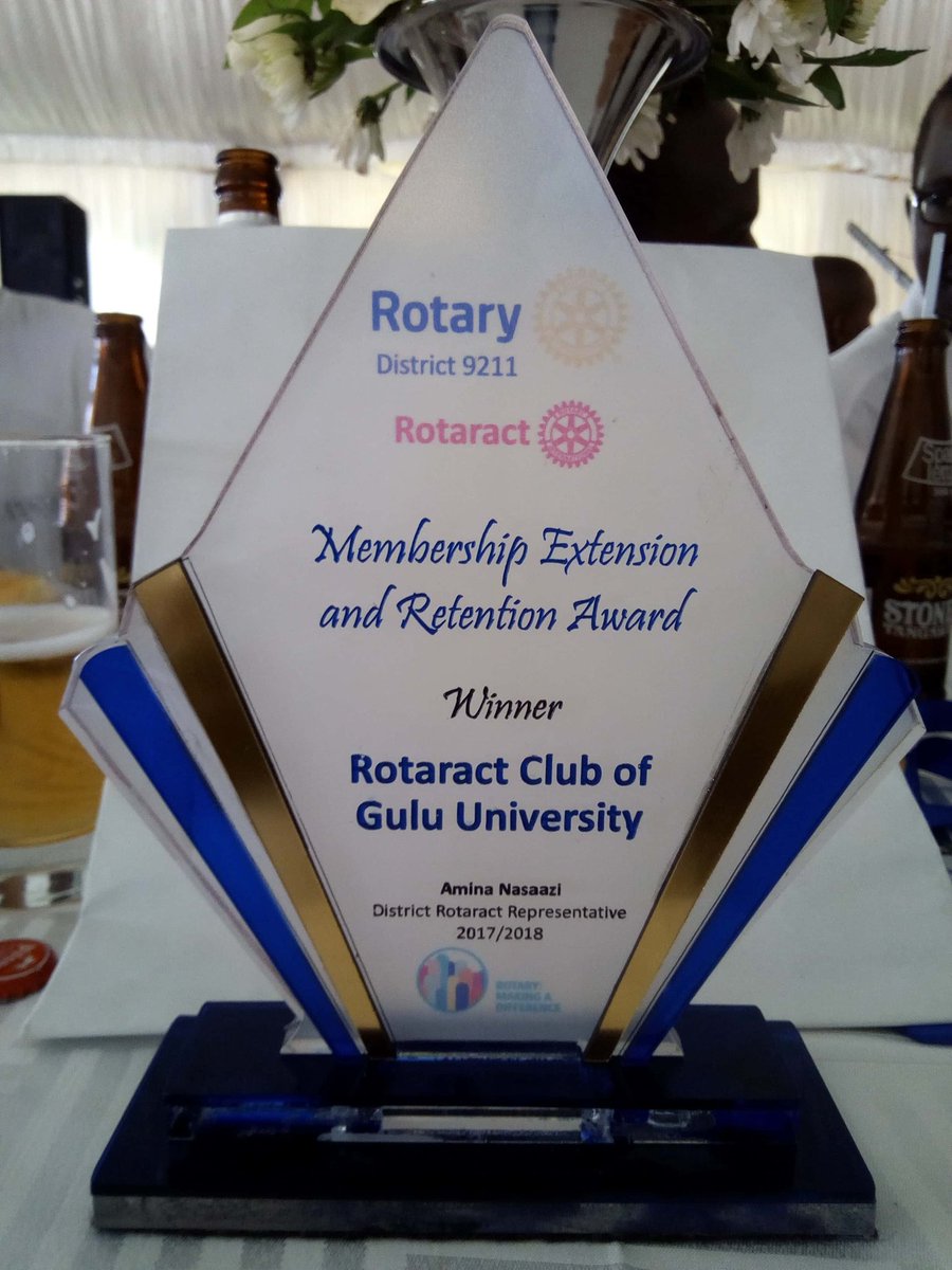 RctGulu's tweet photo. It was for this reason that we had to win the Membership Extension Award at #DCA93
We are grateful and look forward to have the @Rotary Family grow membership
#ThanksMGPScovia https://t.co/vQSQPfxFNY