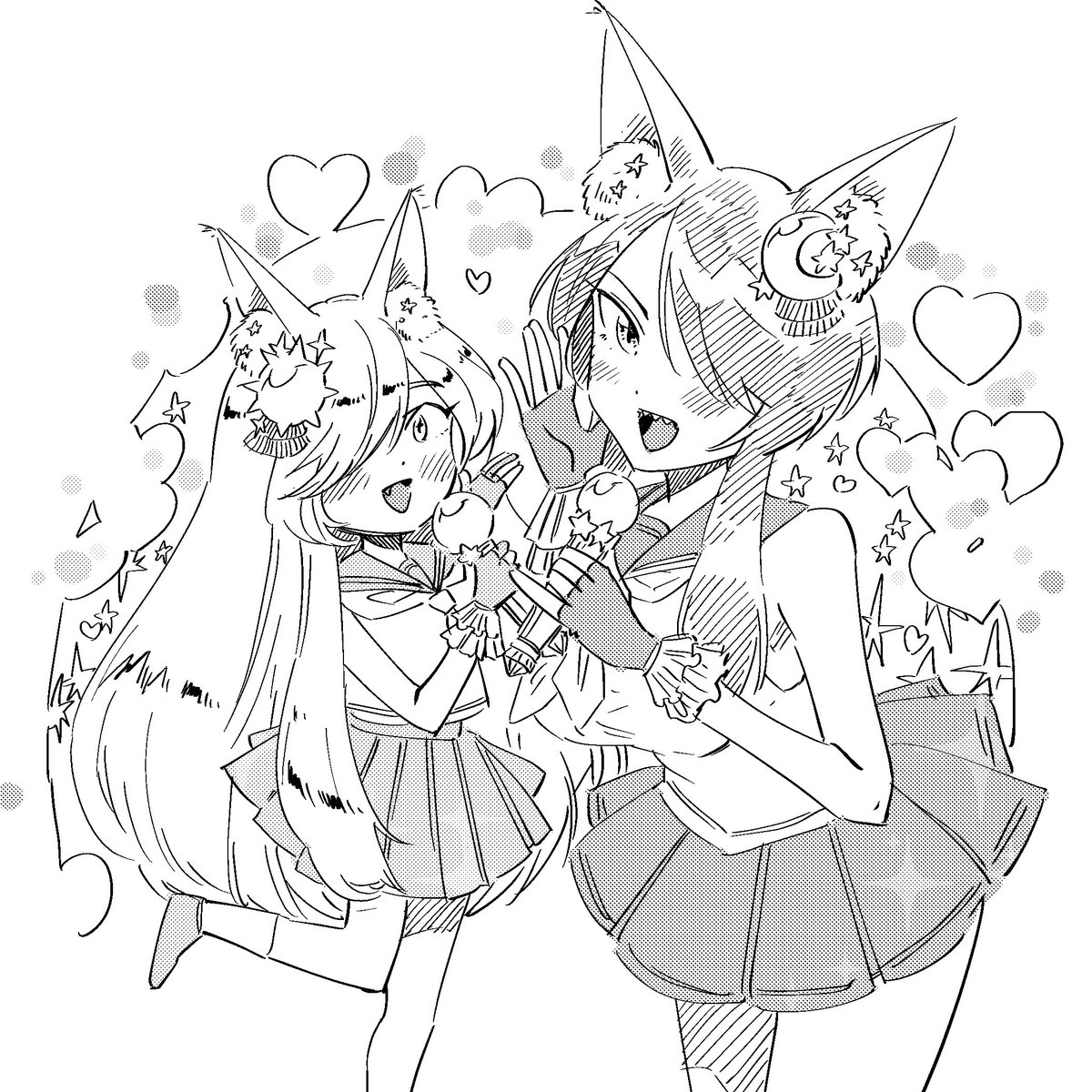 うちの子アイドル⭐️
#おきつねしろちゃん 