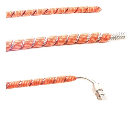 We now offer flexible silicone spiral wrap heaters ideal for small bore pipe heating. Fluid / gas delivery, semi conductor, anti frost / condensation &amp; many more uses #Soloheat #TraceHeating #SiliconeSpirals