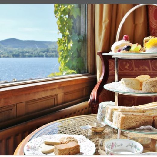 cumbriaoldrural's tweet photo. #NationalCreamTeaDay   The place  Was always #Sharrowbay  when it looked like this  dainty cakes and lovely cake stands ❤️ https://t.co/BWVAeBzDxW
