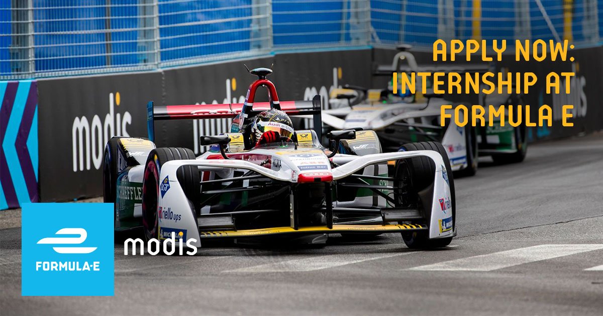 AdeccoGroup's tweet image. Final chance to take the #InnovationManagerChallenge. Don’t miss out on the opportunity of a lifetime! Apply until 1 July 2018 and join the smartest minds at #ABBFormulaE: modis.com/innovation-man…