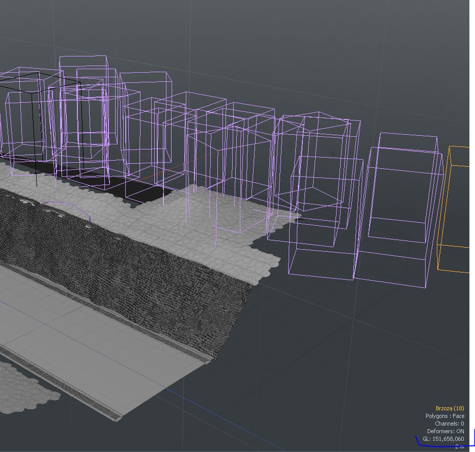 When you wonder why modo is a little slower in viewport than it should be and then after few minutes you see statistics... 150mln polygons #well #notbad