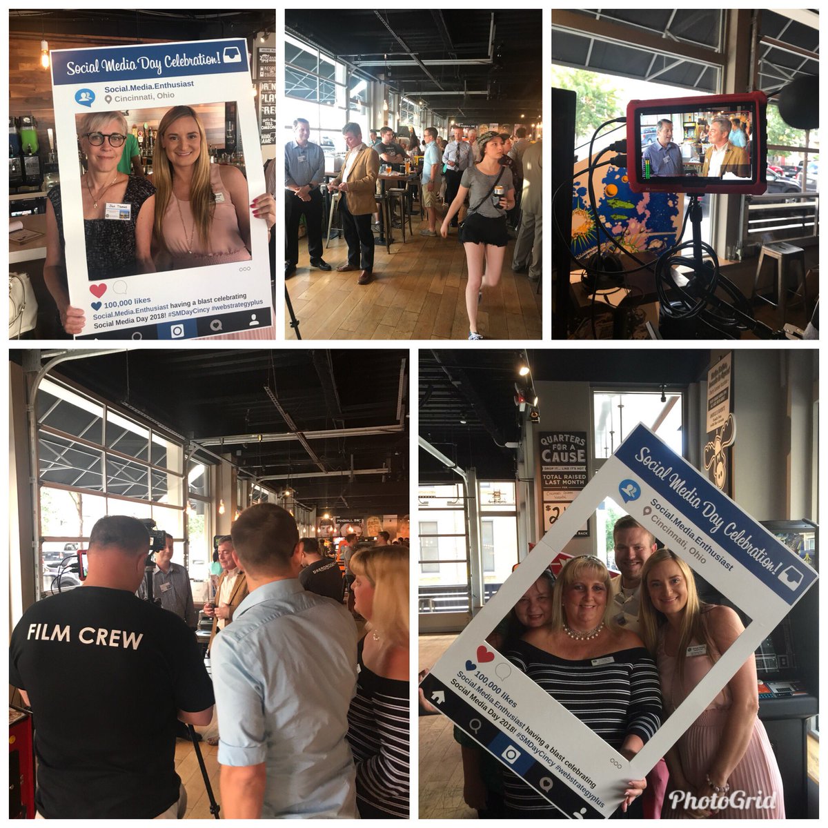 Michelle_Hummel's tweet image. The Web Strategy Plus team hosted an amazingly fun Social Media Day 2018 event yesterday and we are so looking forward to 2019! 😊 Thank you to Valere Studios for live broadcasting the event! #SMDayCincy #webstrategyplus