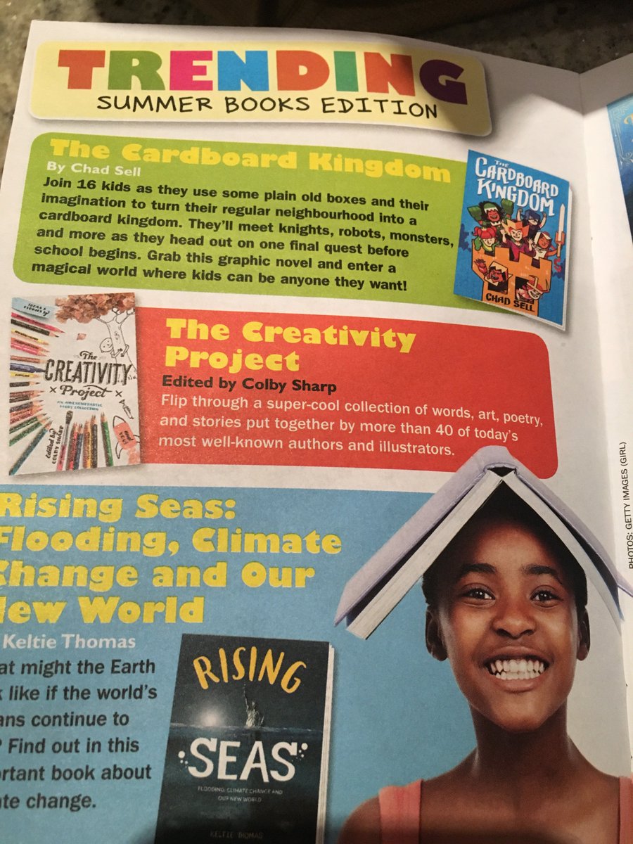 colbysharp's tweet image. Cool to see #TheCreativityProject in OWL Magazine.