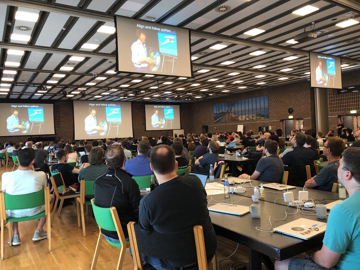 anderspkj's tweet image. #UnityHackweek Watching Amazing innovations. So inspiring. #unity3d