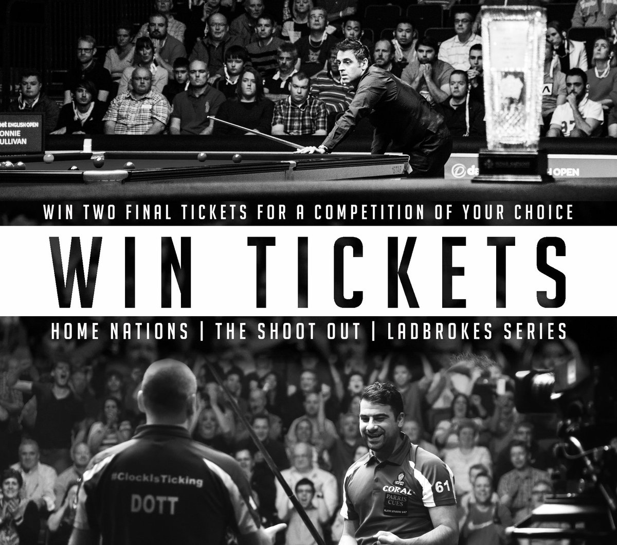 Fancy winning TWO tickets to the FINAL of one of the below events? 🎟🎟

✅ The Home Nations: ENG, NI, SCO, <a href="/manbetxofficial/">ManBetX</a> Welsh Open 
✅ The Shoot Out 
✅ <a href="/Ladbrokes/">Ladbrokes</a> Series: Players Champs, WGP, Tour Champs 

All you need to do is RETWEET before noon next Friday (6th July)! 👍