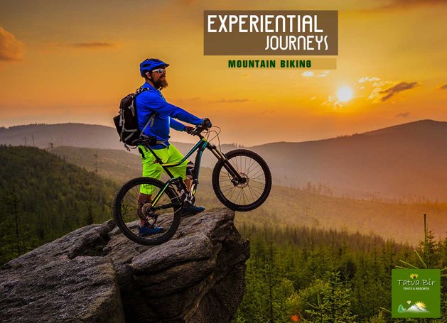 tatvabir's tweet photo. Escape from the real world and experience hills, trails and nature on two wheels with mountain biking.
 #MountainBiking #AdventureInHimachal #AdventurePlace #TatvabirResorts https://t.co/NVMO95sf4b