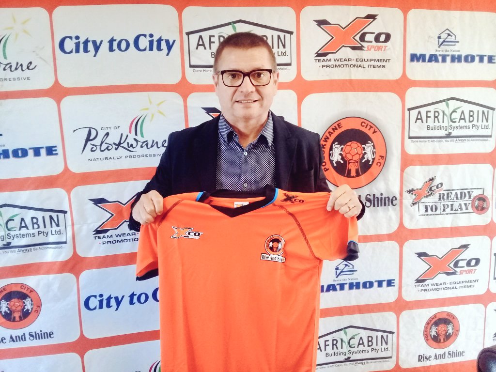 SpyTwoSA's tweet photo. @polokwane_city @OfficialPSL @polokwane_city also confirmed &amp; announced the signing of former @FCCapeTown coach &amp; Slovakian national, Jozef Vukušič on a lengthy 4-year contract. https://t.co/k5mjsuvKAY