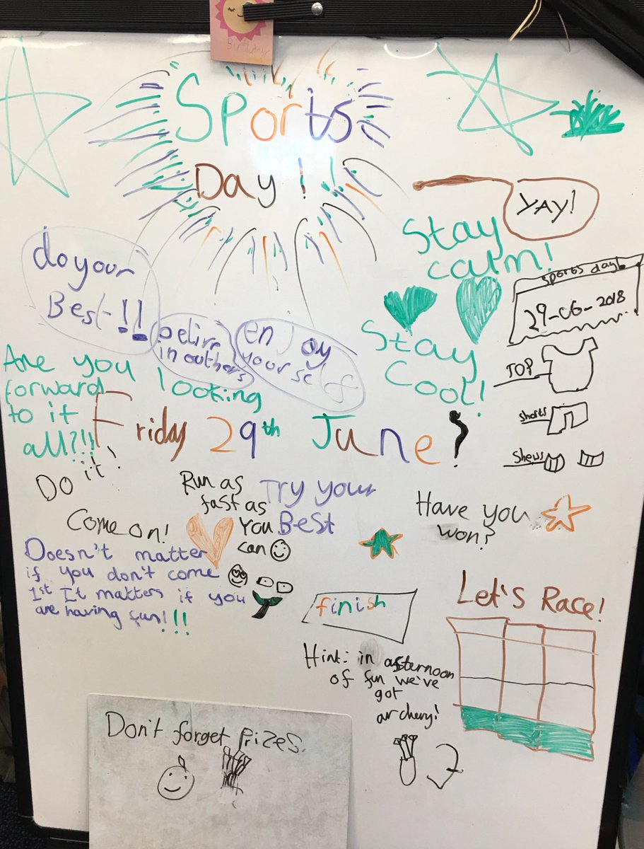MissChaplin1111's tweet photo. Can you sense the #teamspirit #determination and organisation in my class #SportsDay2018 #proud going to miss them ๐ข #BehavioursForLearning @PPEdgeGrove https://t.co/Fw0bigRD0d