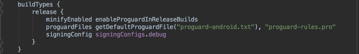 DriveTribeTech's tweet photo. Here's a fine #FridayTip for you #mobile developers working with #Android || #reactnative: if you need to test your production build for @android, but haven't created the signature etc etc to quickly get around it you can add this to your build.gradle file and build it!
#sosmart https://t.co/td449BpBCB