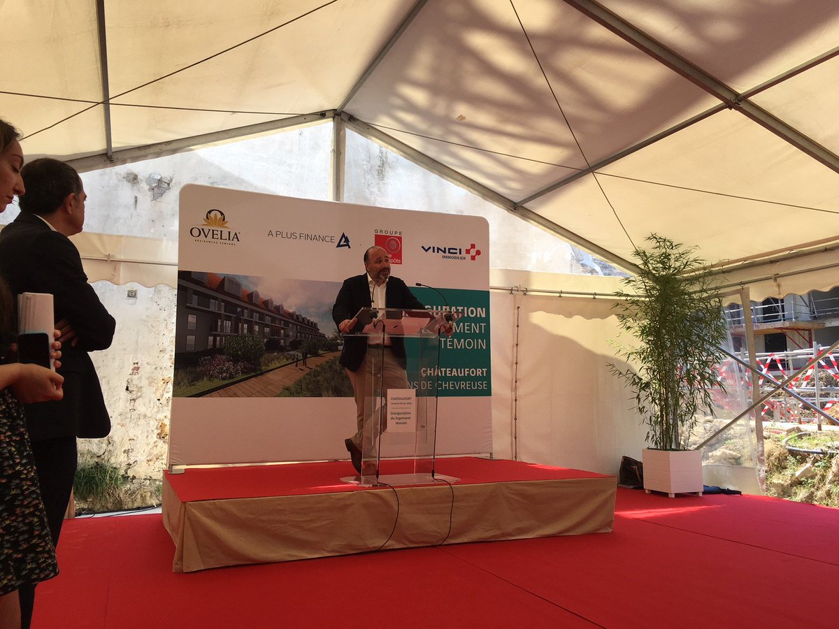 "Nous souhaitons pour nos résidents des emplacements de choix pour une belle qualité de vie. Rien n'aurait été possible sans la confiance de nos #investisseurs <a href="/APlusFinance/">A Plus Finance</a> et <a href="/caissedesdepots/">Caisse des Dépôts</a> " Eric Lapierre, PDG de <a href="/OveliaResidence/">Ovelia</a>