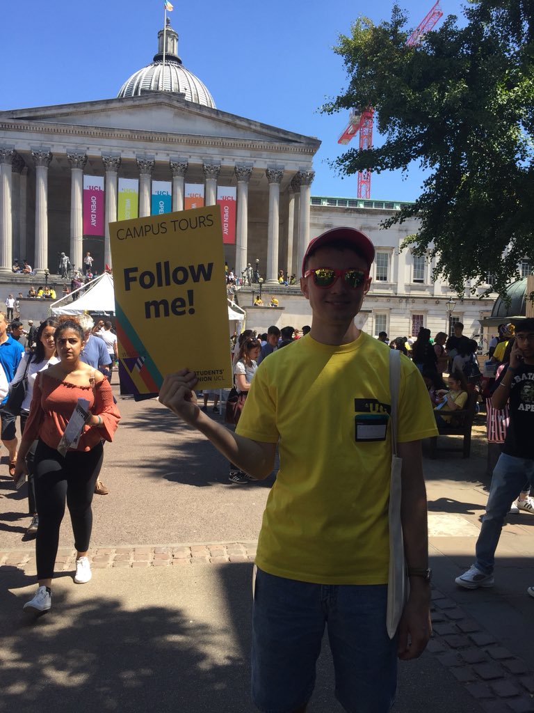 UCL Open Day tweet media