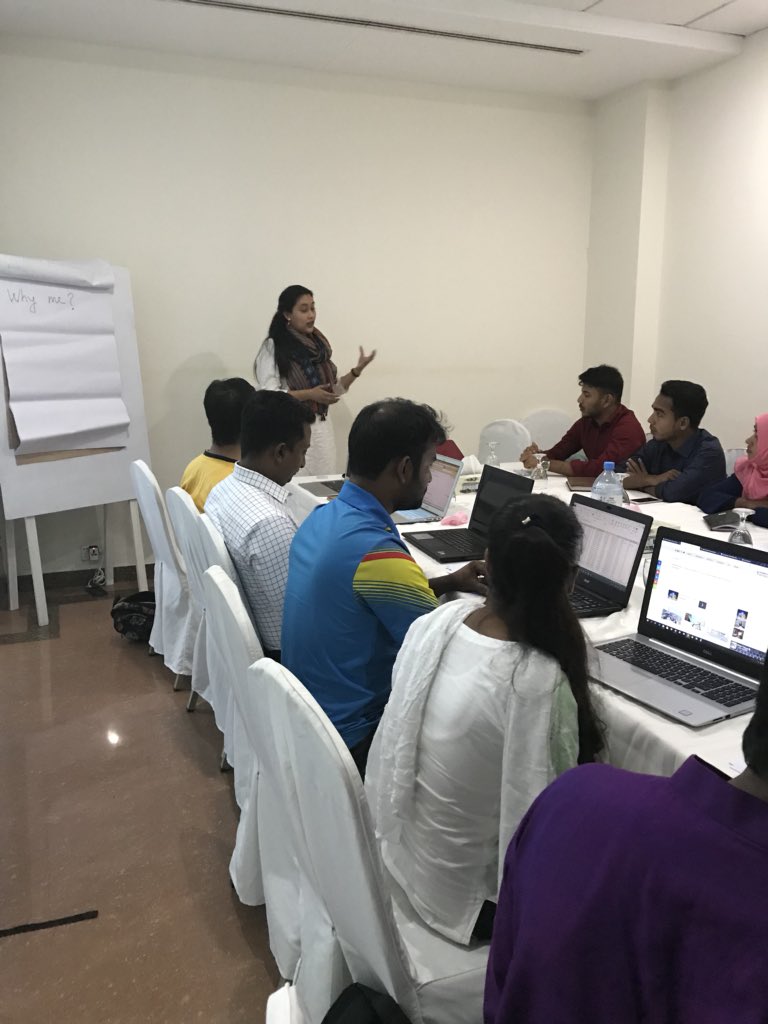 Naznin_N's tweet photo. Highlights from the training programme for ‘Monitoring Environmental Changes in Cox’s Bazar due to Rohingya Influx’ project’s Cox’s Bazar team. @ICCCAD @SaleemulHuq https://t.co/5XPlzGqdPW