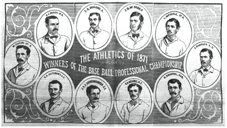 KeystoneBBC's tweet photo. On June 29, 1848, John Radcliff was born.
John Radcliff played for the Philadelphia Athletics (1871), Baltimore Canaries (1872–1873), Philadelphia Whites (1874), and Philadelphia Centennials (1875).
#todayinbaseball https://t.co/iPftiMhiVA