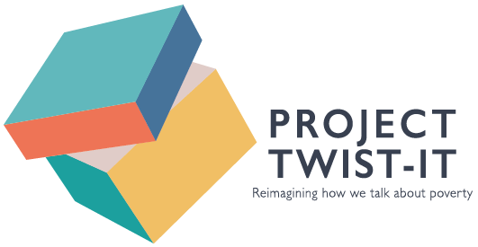 maryohara1's tweet photo. I'm delighted to say that Project Twist-It #projecttwistit - a new multi-platform initiative aiming to shift the rhetoric around poverty in the UK &amp; US launches today. Check out our website https://t.co/I59qHx8ol6 , follow us at @ProjectTwistIT Partnered with @ThinkNat https://t.co/wIbDvlGlM3