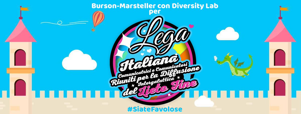 Siamo pronti al #MilanoPride. Sfileremo con <a href="/diversitylab/">diversitylab</a> con un carro “favoloso”, per immergerci in un mondo fiabesco in cui tutti hanno diritto al lieto fine #CiviliMaNonAbbastanza #SiateFavolose