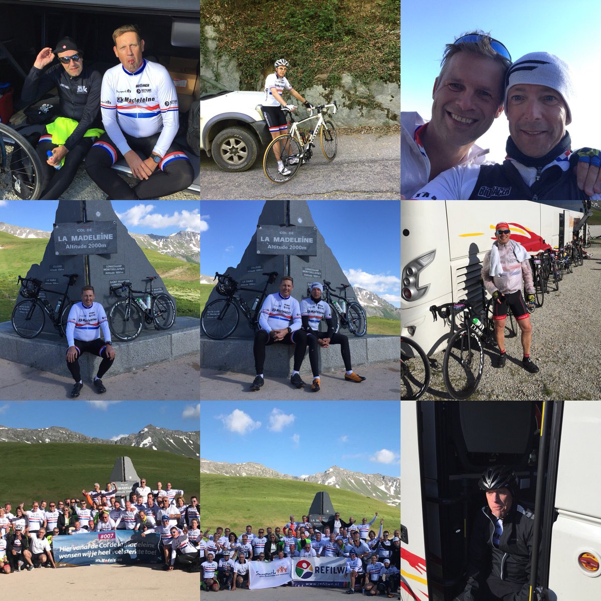 OkTourmalet2020's tweet photo. Bijzondere momenten op de Col de la Madeleine. #nagenieten https://t.co/pi7gWFjgGa
