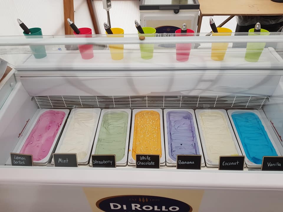 Our team at #ScotModern <a href="/NatGalleriesSco/">National Galleries of Scotland</a> have added those last few touches to the Bothy! This year it's the #ColourofSummer so we've worked with #Dirollo #icecream to create deliciously quirky flavours - visit this weekend &amp; try them! #edinburgh #family #familydayout