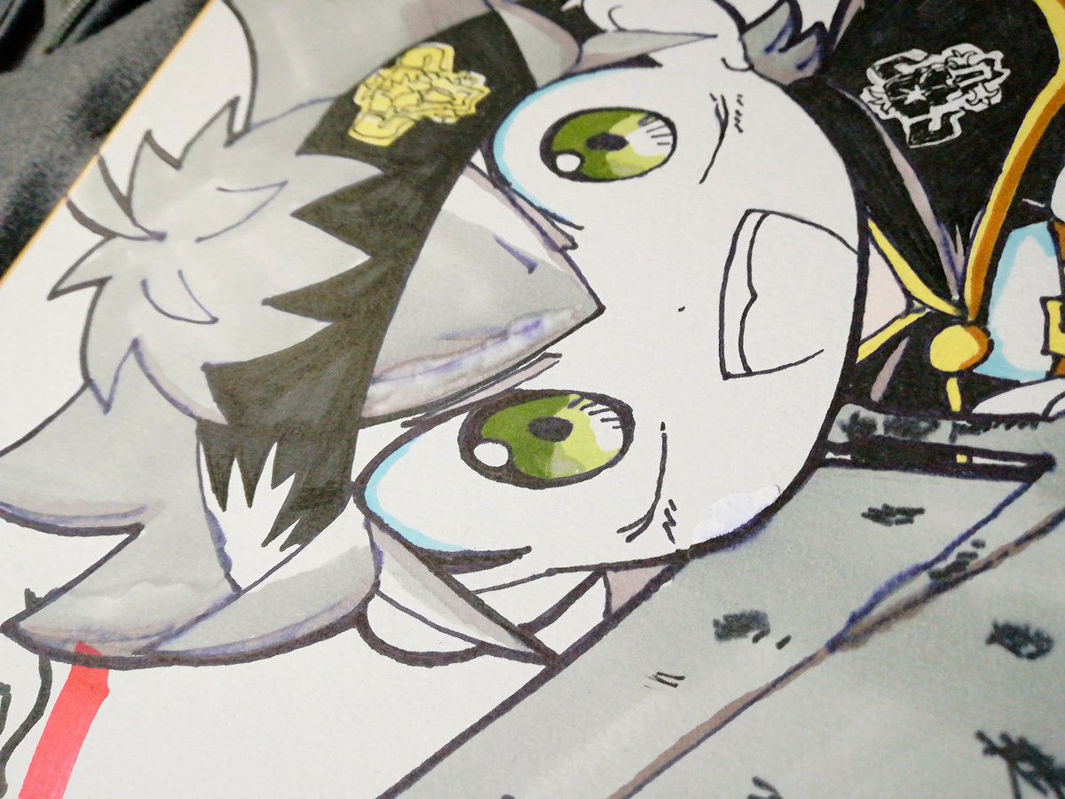 小林拙太 マッキー半端ないって コピックで塗ったところめっちゃにじむもん 言っといてや にじむんやったら 描き直しや 全部描き直しや