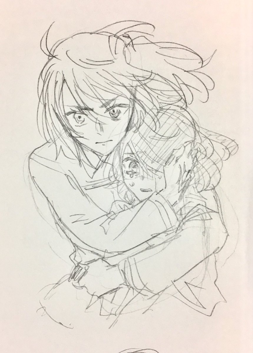 (趣味にしか走ってないからーなーんも考えず描きたい表情描いてるだけだからー夜だしー流して流してー深く考えないでー) 