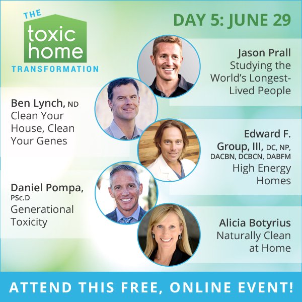 HealthyNews2day's tweet photo. [LEARN TODAY] Keep toxins out of your home, and what to do about those you've already been exposed to! #ToxicHomeSummit https://t.co/y49U0CHcxD https://t.co/xlMEuRHRvF