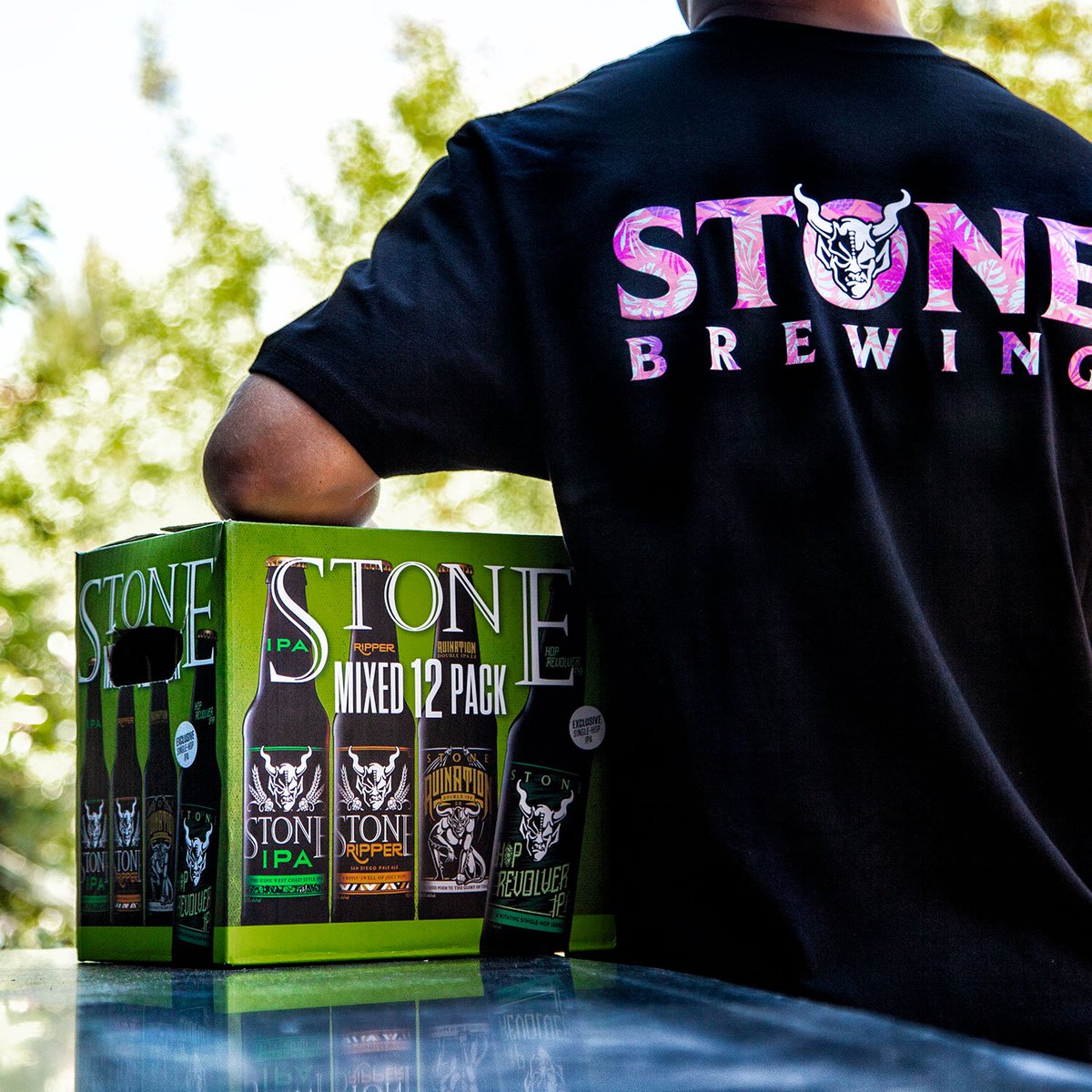 stone brewing t shirt