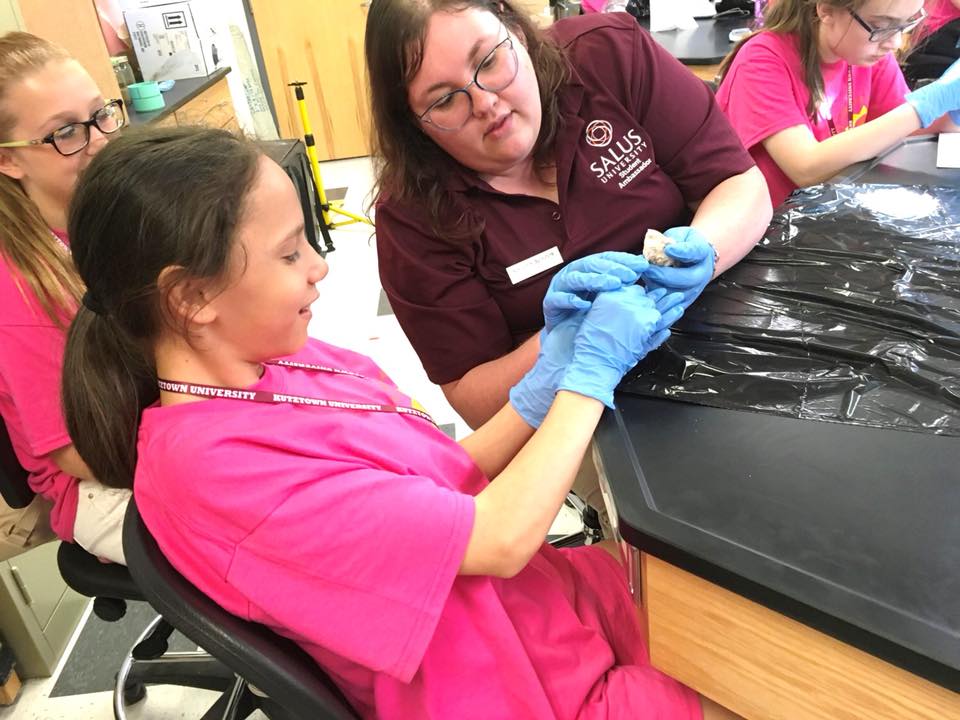 PALaborIndustry's tweet photo. Bureau of Blindness & Visual Services, @PADeptofEd, @KutztownU & @SalusUniversity offers a 5-day program that helps students who are blind/visually impaired explore opportunities in #STEM fields and learn about their visual impairment at Jr. Summer Academy
#AccessEqualsSuccess https://t.co/9YPdlnbiDb